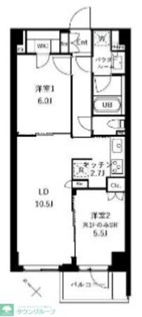 ザ・ケンジントン・レジデンスときわ台の物件間取画像